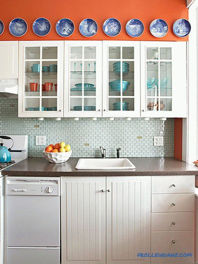 How to make a color combination in the interior of the kitchen + 21 photo sample