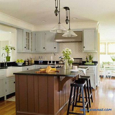 How to make a color combination in the interior of the kitchen + 21 photo sample