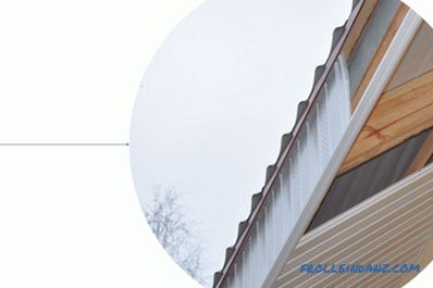 Variants of filing the overhangs of the roof with a soffit, sheeting or plastic + Video