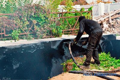 Waterproofing the foundation with their own hands - how to do it