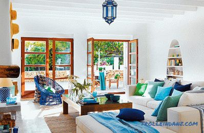 Mediterranean style in the interior - the rules of design and photo ideas for inspiration