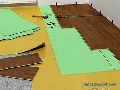 How to choose a substrate under the laminate for the apartment