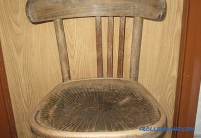 Do-it-yourself wooden chair repair: rules and features