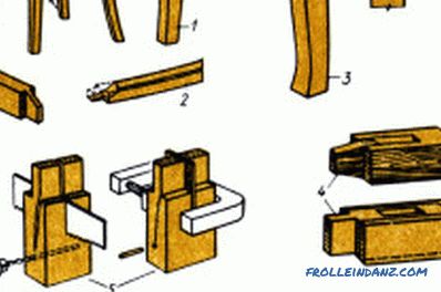 Do-it-yourself wooden chair repair: rules and features