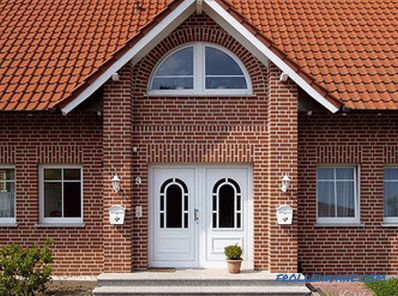 How to revet the facade of the house - the choice of facing material + photo