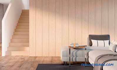 How to sheathe the walls in a wooden house indoors