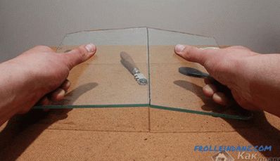 How to cut glass with a glass cutter