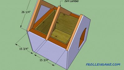 How to make a dog house with your own hands
