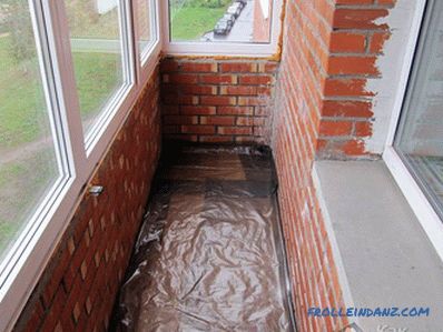 How to insulate the floor on the balcony