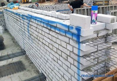 How to lay a silicate brick - laying walls of silicate bricks