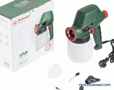 Best electric spray guns - Rating 2019, TOP 7