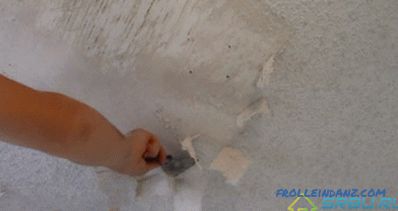 Puttying a ceiling with your own hands - step by step instructions and practical tips + Video