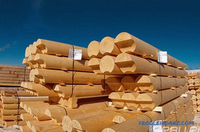 Round logs - the pros and cons of the house