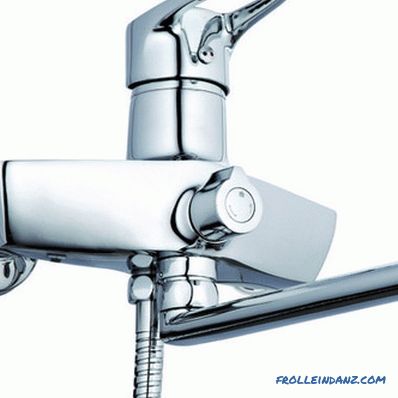 How to choose a bathroom faucet with shower