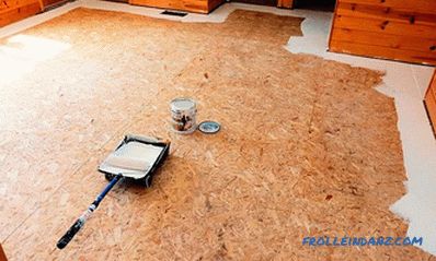 How to paint OSB plate outside or indoors