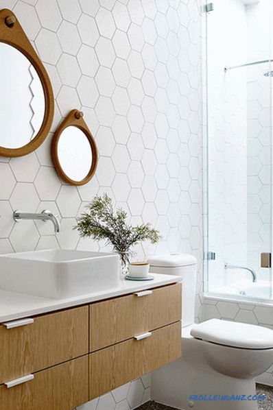 Scandinavian style bathroom - design rules and photo ideas