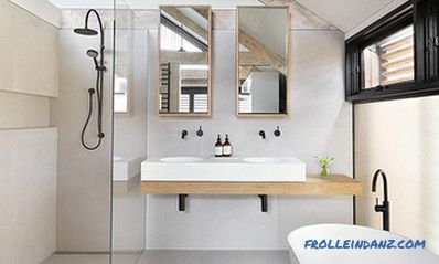 Scandinavian style bathroom - design rules and photo ideas