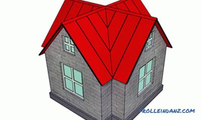 Types of roofs of private houses, their forms and options + Photos