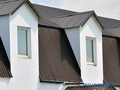 How to cover the roof of the house - the choice of roofing material