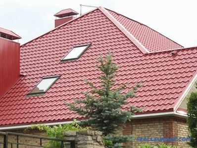 How to cover the roof of the house - the choice of roofing material