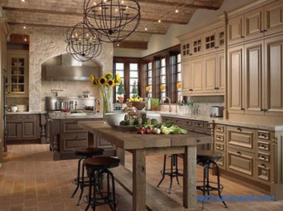 Provence-style kitchen interior design: secrets and photo ideas