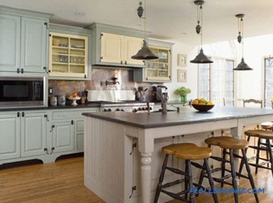 Provence-style kitchen interior design: secrets and photo ideas