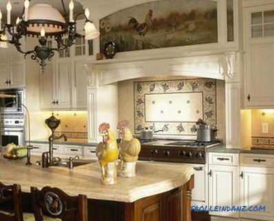 Provence-style kitchen interior design: secrets and photo ideas