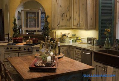 Provence-style kitchen interior design: secrets and photo ideas