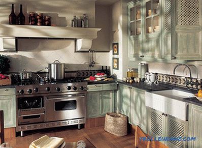 Provence-style kitchen interior design: secrets and photo ideas