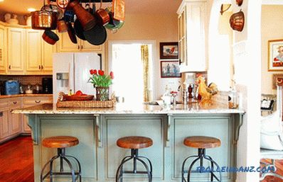 Provence-style kitchen interior design: secrets and photo ideas