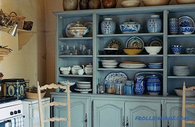 Provence-style kitchen interior design: secrets and photo ideas