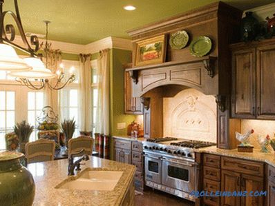 Provence-style kitchen interior design: secrets and photo ideas