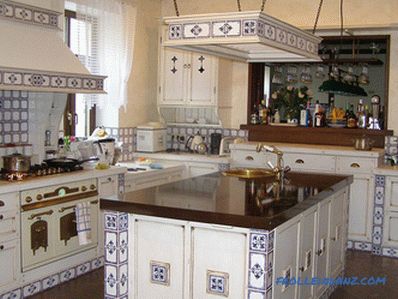 Provence-style kitchen interior design: secrets and photo ideas