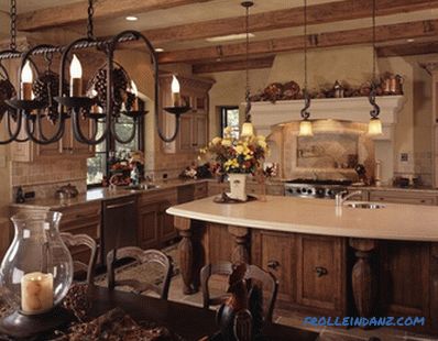 Provence-style kitchen interior design: secrets and photo ideas