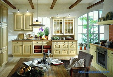 Provence-style kitchen interior design: secrets and photo ideas