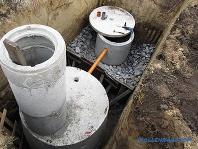 How to make a septic tank with your own hands in a private house