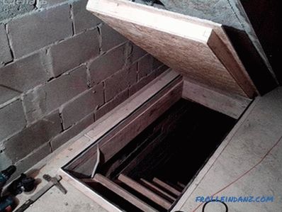 How to make a hatch in the attic