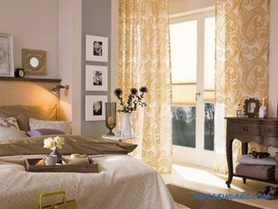 Provence style bedroom interior design