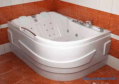 How to install an acrylic bath with your own hands + photo, video
