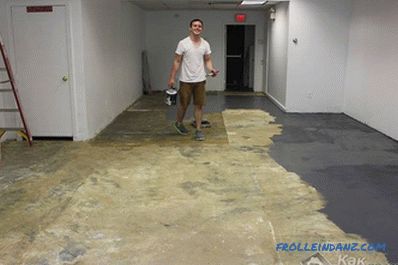 Epoxy floor do it yourself - how to pour (+ photos)