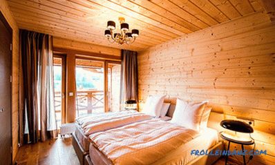 How to sheathe the ceiling in a wooden house - the best solutions