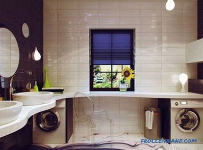 How to equip the bathroom - bathroom amenities (+ photos)