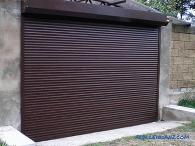 Do-it-yourself iron gates - how to make garage doors (+ diagrams, photos)