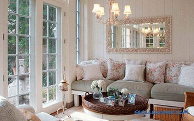 Shabby style chic in the interior
