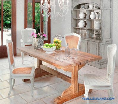 Shabby style chic in the interior