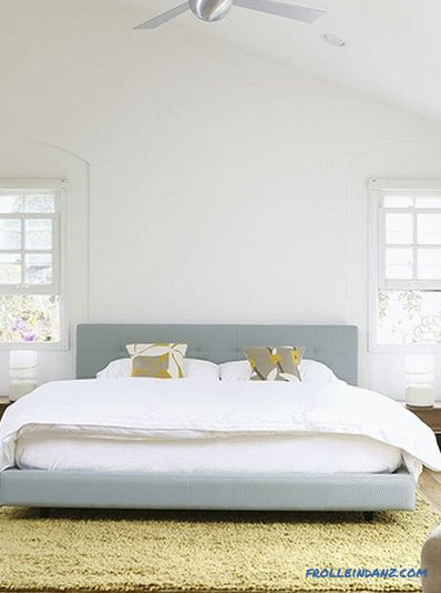 White color in the interior - the rules of application and photo ideas