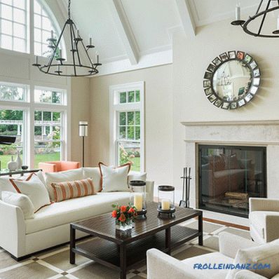 White color in the interior - the rules of application and photo ideas