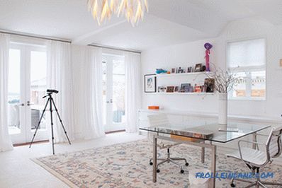 White color in the interior - the rules of application and photo ideas