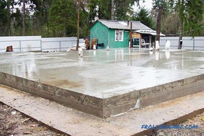 How to build a house of foam concrete