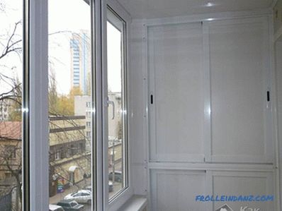 How to make a balcony of the apartment with your own hands (inside and outside) + photo